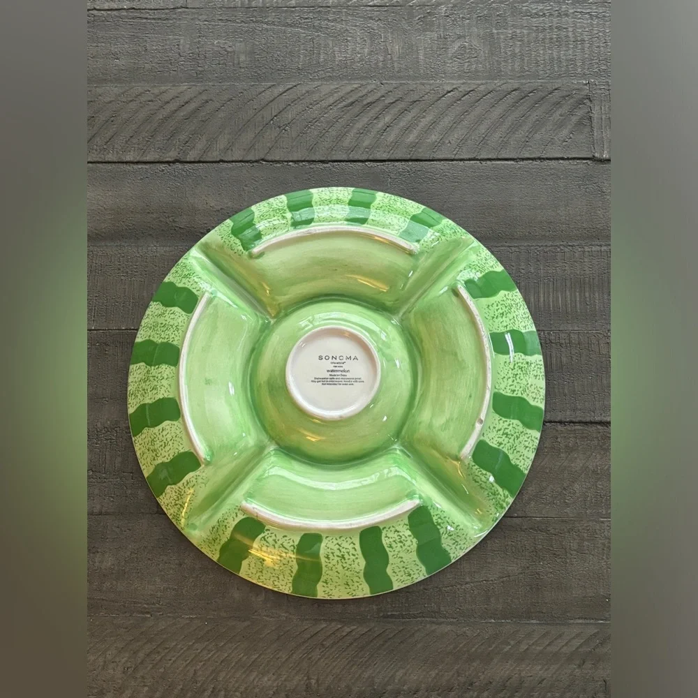 Williams Sonoma Watermelon Chip & Dip Platter